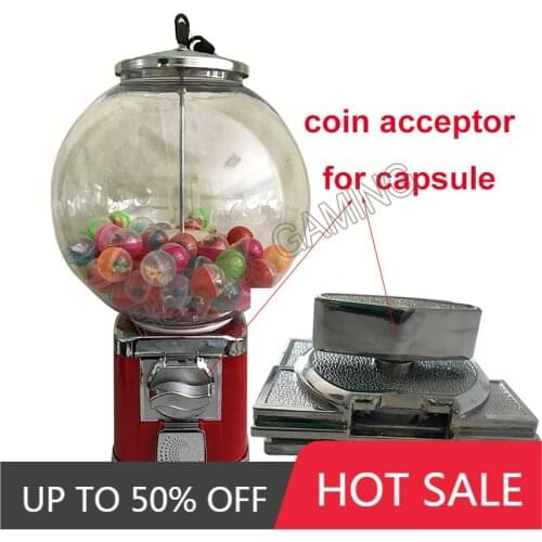 Good price Mechanical Coin Acceptor Selector Mechanism Fits Capsule Ball Toy Vending Machine