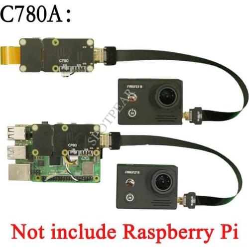 Raspberry Pi Camera HDMI to CSI 4 CSI channels C780 for Raspberry Pi CM4 Support Audio 1080P 60FPS V2 updated Version