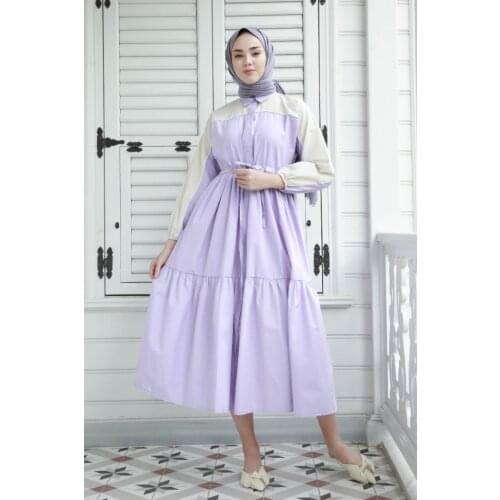 Lavezza Womens Dress Muslim Womens Clothing Hijab Fashion Long Casual Dress Turkish Morocco Dubai New Season