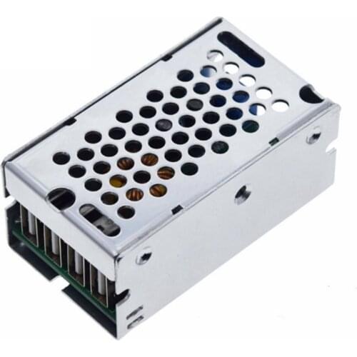 TZT DC-DC 9V 12V 24V 36V To 5V Step Down Board 5A 4 USB Output Buck Converter Power Supply Module with Aluminum Shell For Phones