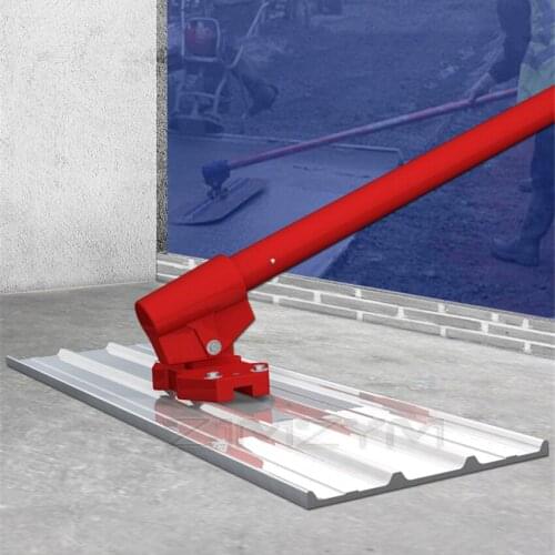 Manual Push-Pull Concrete Trowel Concrete Leveling Machine Stainless Steel / Mg-Al Alloy Trowel Cement Road Leveling Machine