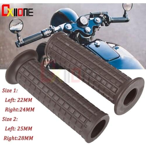 Motorcycle Handle bar Motorbike Rubber Handlebars Grips Hand Caps For Honda CRM 250R 250AR XR400MOTARD DIO ZX 50 AF 17 18 24 27