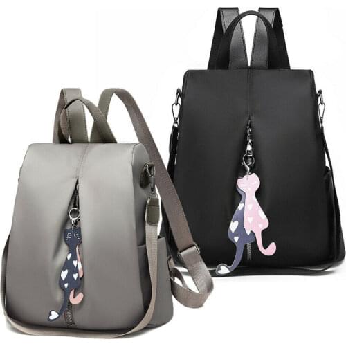 Women Anti-theft Travel Waterproof Oxford Cloth Backpack Shoulder Bag Oxford Backpack Girls Schoolbag High Quality