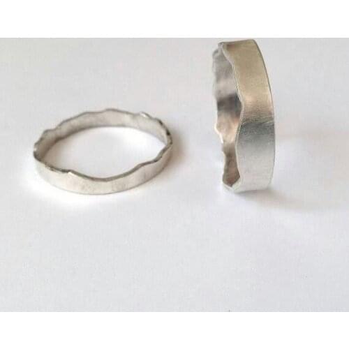 With you Tamamım HAND WORK DOUBLE WEDDING RING