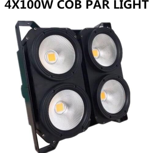 4X100W COB Light LED PAR AC90V-240V stain lights professional stage DJ equipment Disco lights