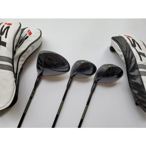 VICKY G GOLF CLUBS 3PCS TSi2 WOOD SET TSi2 GOLF WOODS DRIVER + #3/#5 FAIRWAY WOODS R/S/SR FLEX GRAPHITE SHAFT WITH HEAD COVER