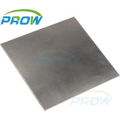 Prow high pure Zinc 99.995% Zn Scientific research laboratory Metal Zinc plate sheets Zinc piece