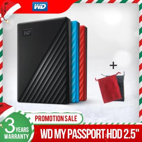 Western Digital WD My Passport™ 1TB 2TB 4TB External Hard Drive Disk WD Backup™ software and password protection 3-year warranty