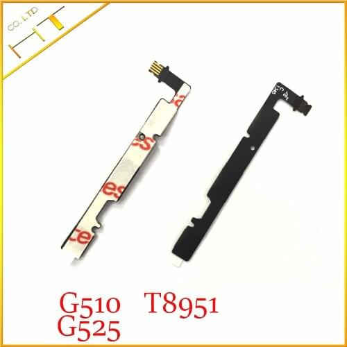 1pcs Power On/Off Key + Volume Up/Down Side Button Flex Cable for Huawei G510 G520 G525 T8951 T8951D