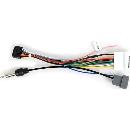16Pin Car Stereo Radio Player ISO Wiring Harness Connector for Nissan cars