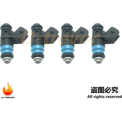 4Pcs Flow Matched Fuel Injector H132254 For Renault Clio Megane Scenic Modus