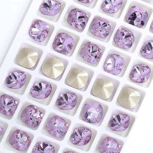 Diamond Round 6mm Cone Transparent Pointed Crystal Pointback Glue On Nail Art Rhinestones DIY Jewelry Making