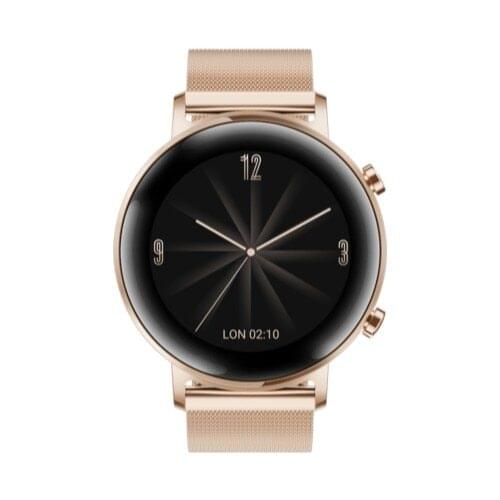 For Huawei Watch GT2 42mm Elegant Edition Smart Watch-Gold Color Elegant Design