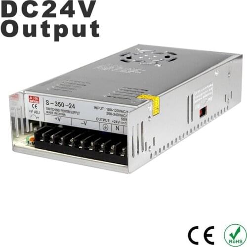 Sufficient Power DC24V Output Power Supply Constant Voltage 110V 220V Input LED Driver DC Lighting Transformers CE For LED Strip