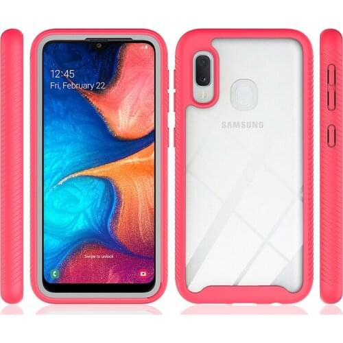 Hybrid Full Protection Cover For Samsung Galaxy A20E Shockproof Clear Crystal Hard Case For Galaxy A10E Protective Cover
