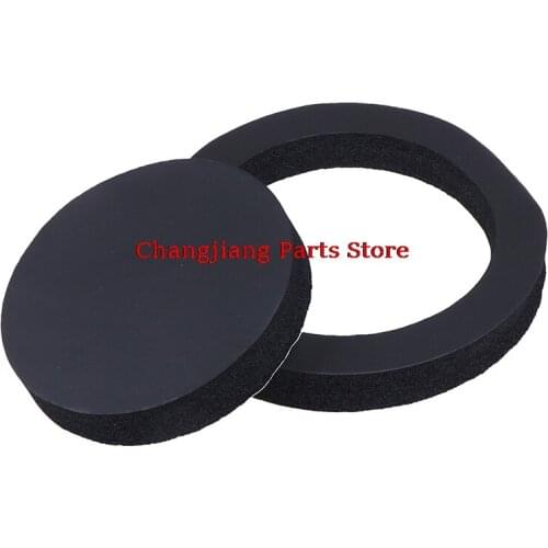 Hot sale 1 PC 19.5cmx2.5cm Car Universal Speaker Insulation Ring Soundproof Cotton Pad for Car Door