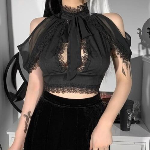 Женские укороченные футболки Helisopus China At AliExpress