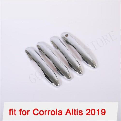 ABS CHROME door handle cover for Corolla 2019 Altis 2019 CAR STYLING CAR ACCESSORIES