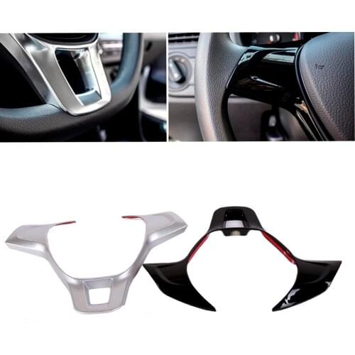 ABS Plastic Car Styling Accessories Steering Wheel Trim Cover for Volkswagen VW Golf MK7 Polo 2014 2015
