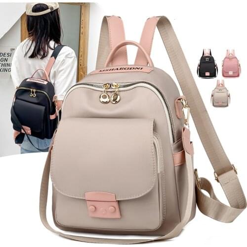 Casual Lady Shoulder Backpack for Women Oxford Small Backpacks High Quality Female Travel Rucksack Anti Theft Mochila Ladies Bag