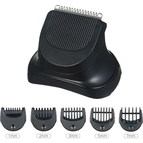 Replacement Shaver Beard Trimmer Head 1pcs +5 combs for Braun Series 3 BT32 3000S 3010S 3020S 3030S 3040S 3080S Razor Blade