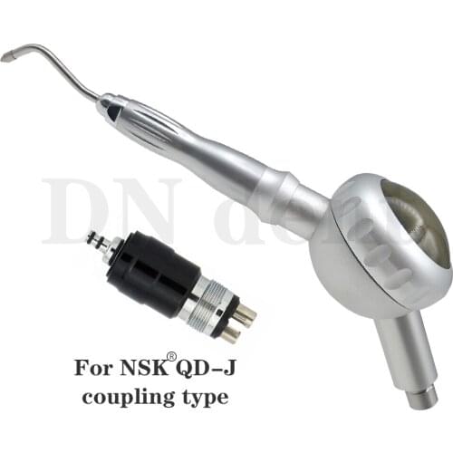 Dental Handpiece Air Flow Polisher Rotate Polishing Prophy Air Jet fit NSK QDJ Coupling type Oral Sandblasting Teeth Whitening