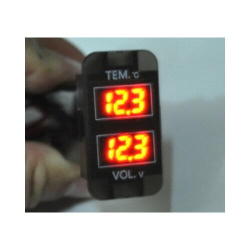 Dual Battery Volt Meter For Toyotaa Prado 120 Lexus LX470 Landcruiser 100