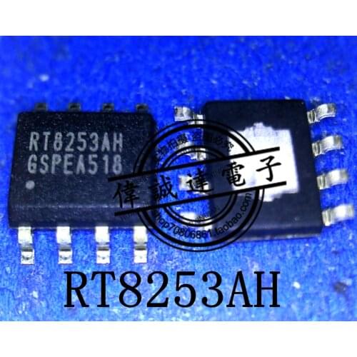 1Pieces New Original RT8253AHGSP RT8253AH SOP8 In Stock Real Picture