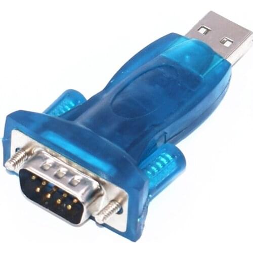 1pcs HL-340 New USB to RS232 COM Port Serial PDA 9 pin DB9 Adapter support Windows7-64 I82