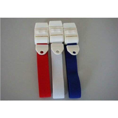 10pcs Cord lock type tourniquet cassette outdoor first aid belt ditansi cuff Buckle bayonet low elastic clip send ramdon color