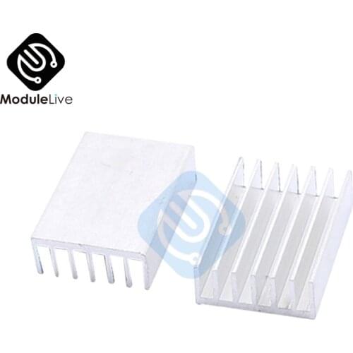 20PCS 20*14*6mm Radiator Heatsink Cooler Cooling Fin Aluminum Heat Sink for Chip, LED, Power IC Transistor Module PBC 20x14x6mm