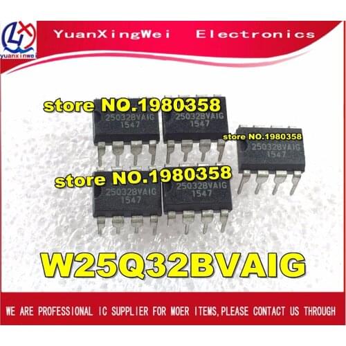5pcs w25q32bvaiG w25q32 w25q32b