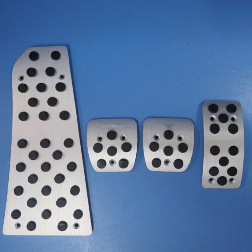 TTCR-II Car Accessory High quality non slip sport MT pedals for Mitsubishi Pajero accelerator gas brake footrest pedal pad