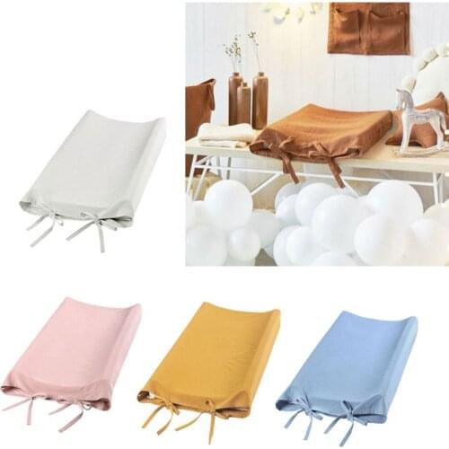 Baby Changing Table Pad Cover for Baby Boys Girls Soft Breathable Cotton Baby Shower Gift