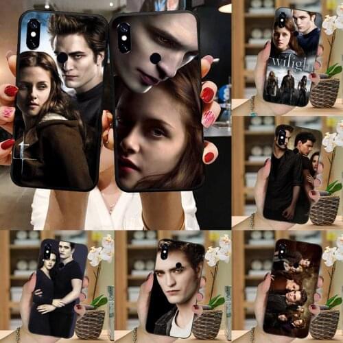 Twilight Isabella Edward Cullen Phone Case For Xiaomi Redmi note 7 8 9 pro 8T 9A 9S Mi Note 1 Lite pro