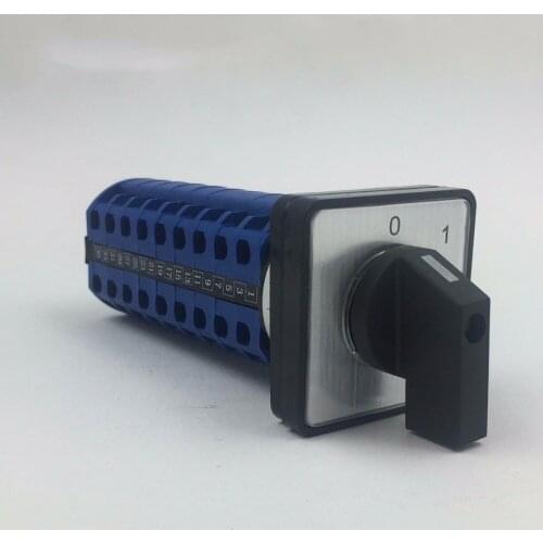 LW26-20/9 Universal Change-over Switch 0-3 Archives 9 Section Switch Silver Point More Gear Switch