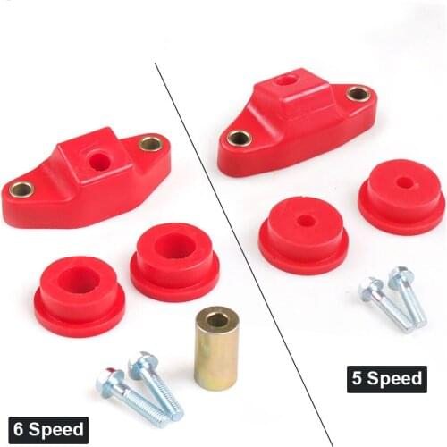 Front & Rear Shifter Stabilizer Bushing Kit 5 / 6 Speed For Subaru Impreza WRX BRZ Forester Legacy For Toyota FR-S GT86