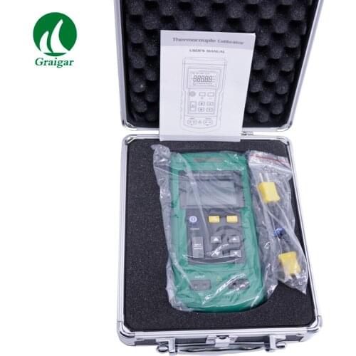 Protable Thermocouple Simulator Calibrator Meter Tester MS7220
