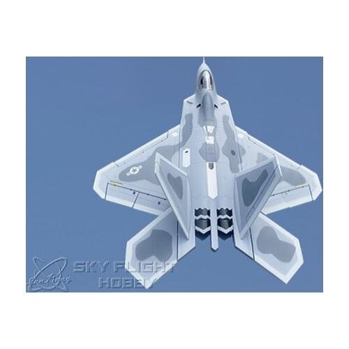 Sky Flight Hobby Twin F22 double 70mm EDF EPS F-22 Raptor RC EDF jet aircraft