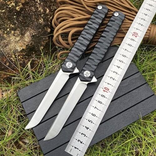 S35VN Powder Steel Folding Knife Stainless Steel Portable Outdoor Folding Knife Multifunctional Army Knife Tactical Knife