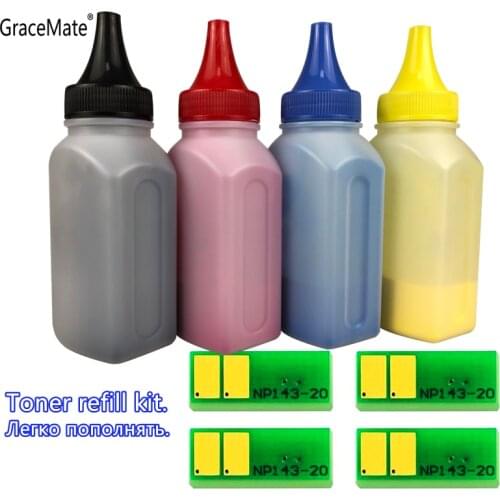 Compatible Toner Powder and Chip CF410A CF410 CF411A CF412A CF413A for HP Color LaserJet Pro MFP M477fnw M477fdw M477 Printer