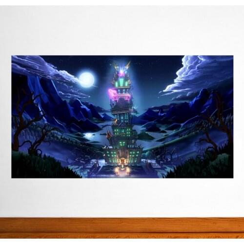 Luigis Mansion 3 Newest Super Smash Bros Video Game Poster Cartoon Pictures Artwork Canvas Paintings Wall Art for Home Decor