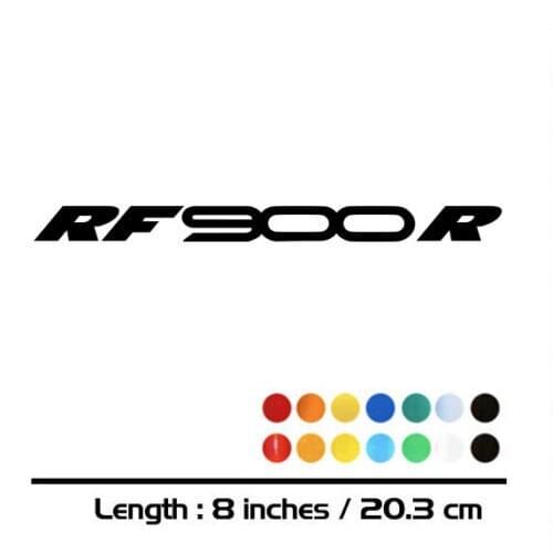2 X Motorcycle sticker bike Fuel tank Wheels helmet Fairing Luggage MOTO car accessories reflective sign decal For SUZUKI RF900R