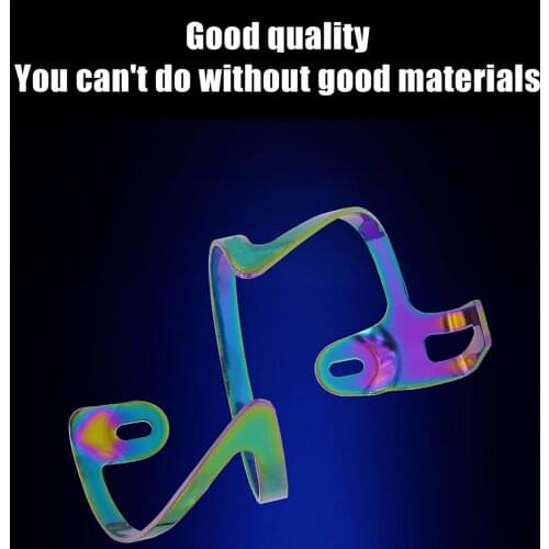 Mountain Bike Bottle Cage Aluminum Alloy Colorful Bottle Holder Cycling Water Bottle Holder Bike Cages Rack (without Screws)