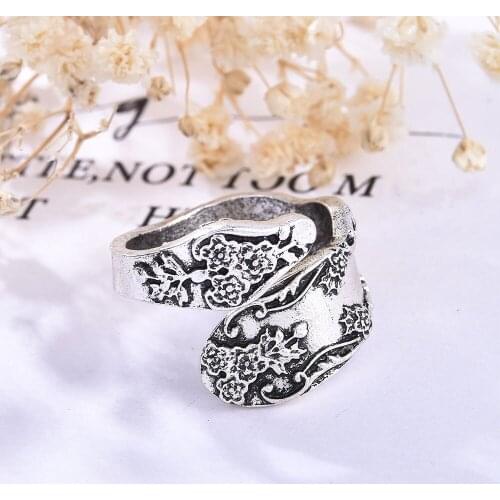 Fashion Rose Metal Wedding Anniversary Ring Womens Ring Gift Classic New Listing Size Adjustable