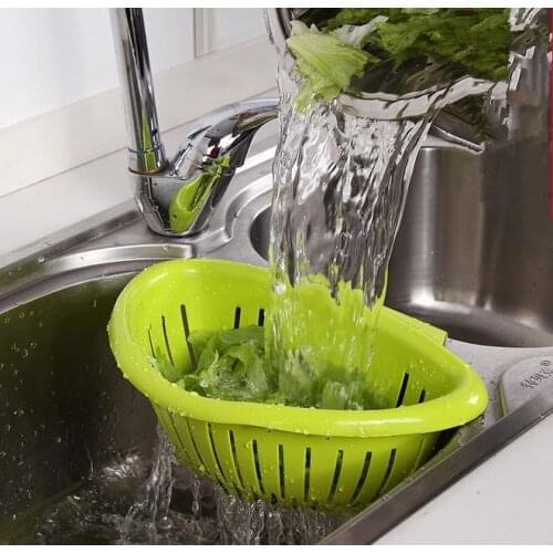 Can Be Hanging Drain Basket For Kitchen Candy Color Vegetables Fruit Drain Basket Creative Storage Product Sink Drain Tool