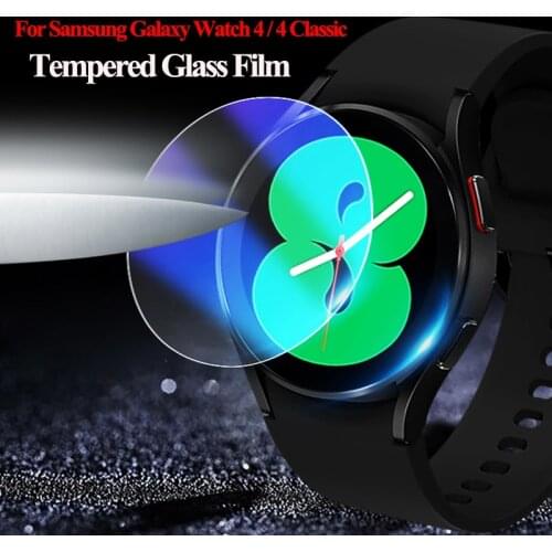 Watch Glass Film For Samsung Galaxy Watch 4 Classic 42mm 46mm Tempered Glass For Samsung Watch 4 40mm 44mm Screen Protector Film
