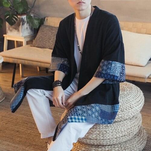 Traditional chinese clothing for men kung fu meditation Chinese shirt jacket Chinese clothing store China clothing top TZ2002