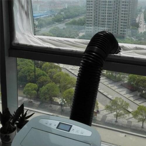 Universal Air Lock Window Seal Cloth Plate Stop Conditioner Outlet Window Sealing Kit For Mobile Air Conditioner