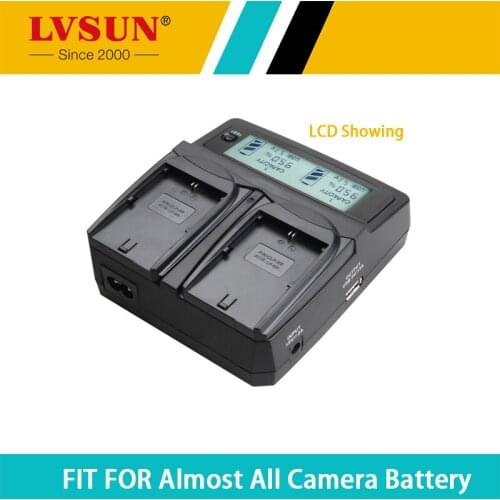 LVSUN NP-50 NP50 NP 50 Camera Battery Charger for Canon Fujifilm FinePix X10 X20 XF1 F900EXR F800EXR F50fd F60fd F200EXR F60 F50